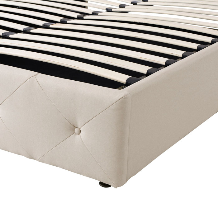 Red Barrel Studio® Upholstered Storage Bed & Reviews Wayfair